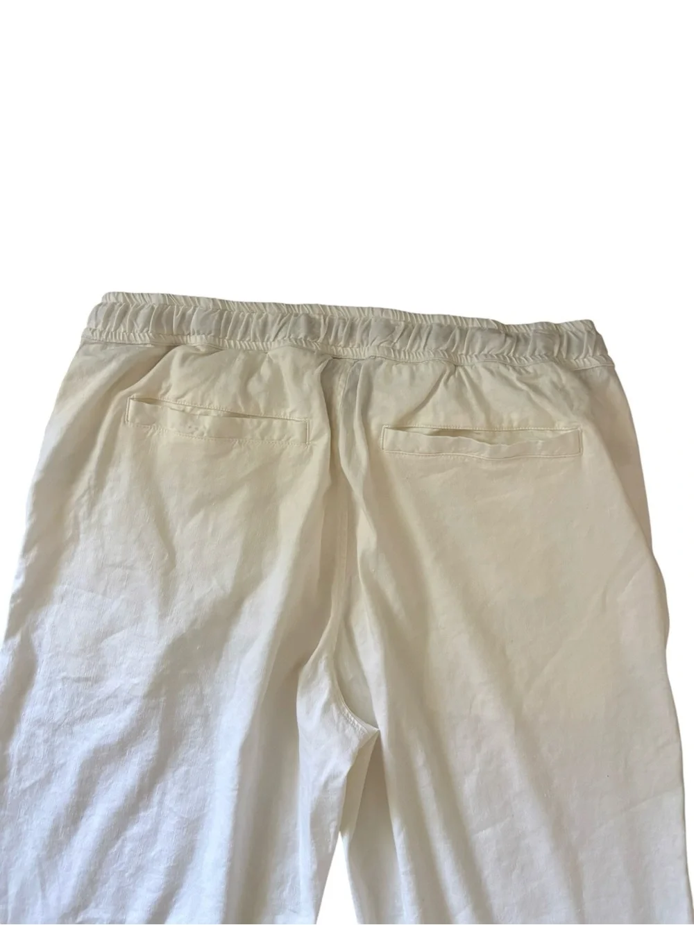Orlebar Brown Sonoran Linen-Blend Drawstring Trousers White Size 36